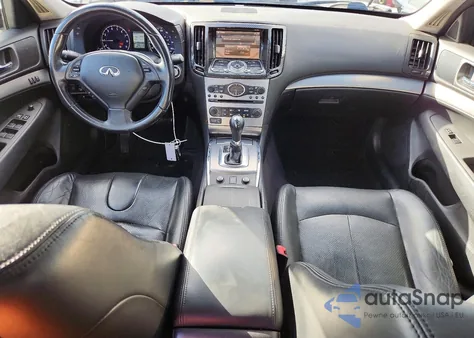 2010 Infiniti G37 z USA, uszkodzony, nr VIN JN1CV6AR2AM459428